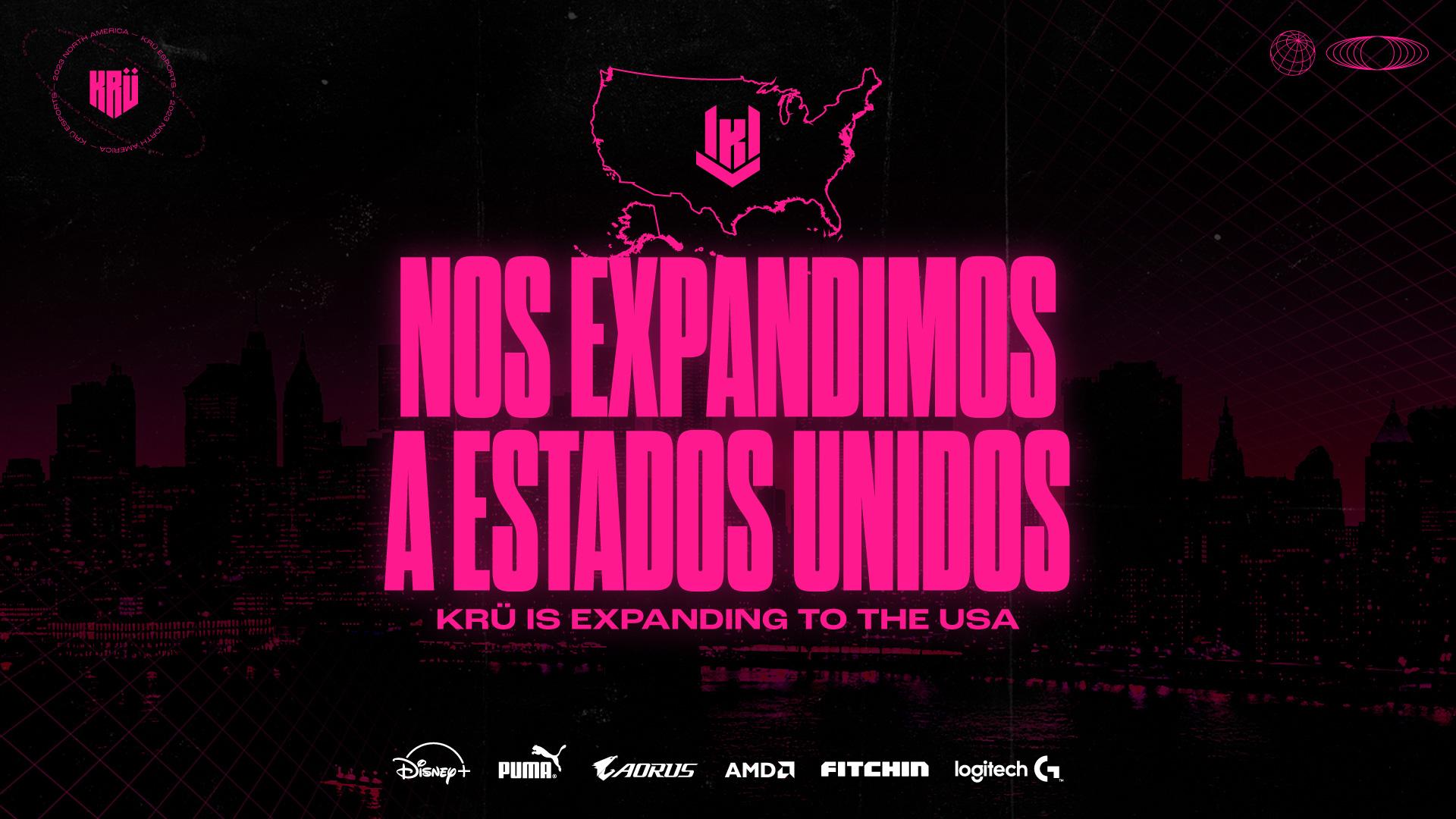 KRÜ Esports extiende sus operaciones a Estados Unidos